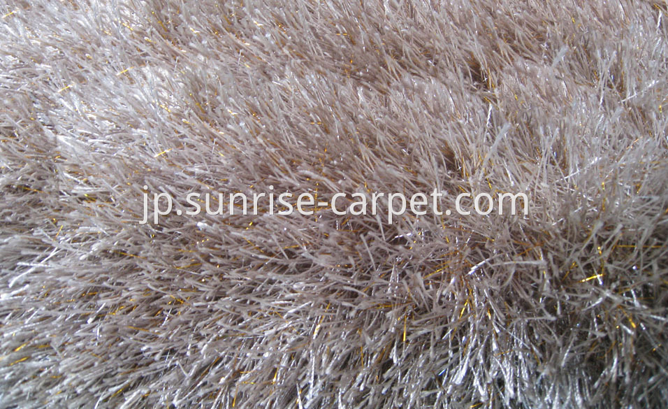 1200D Thick Silk Yarn with Lurex Carpet